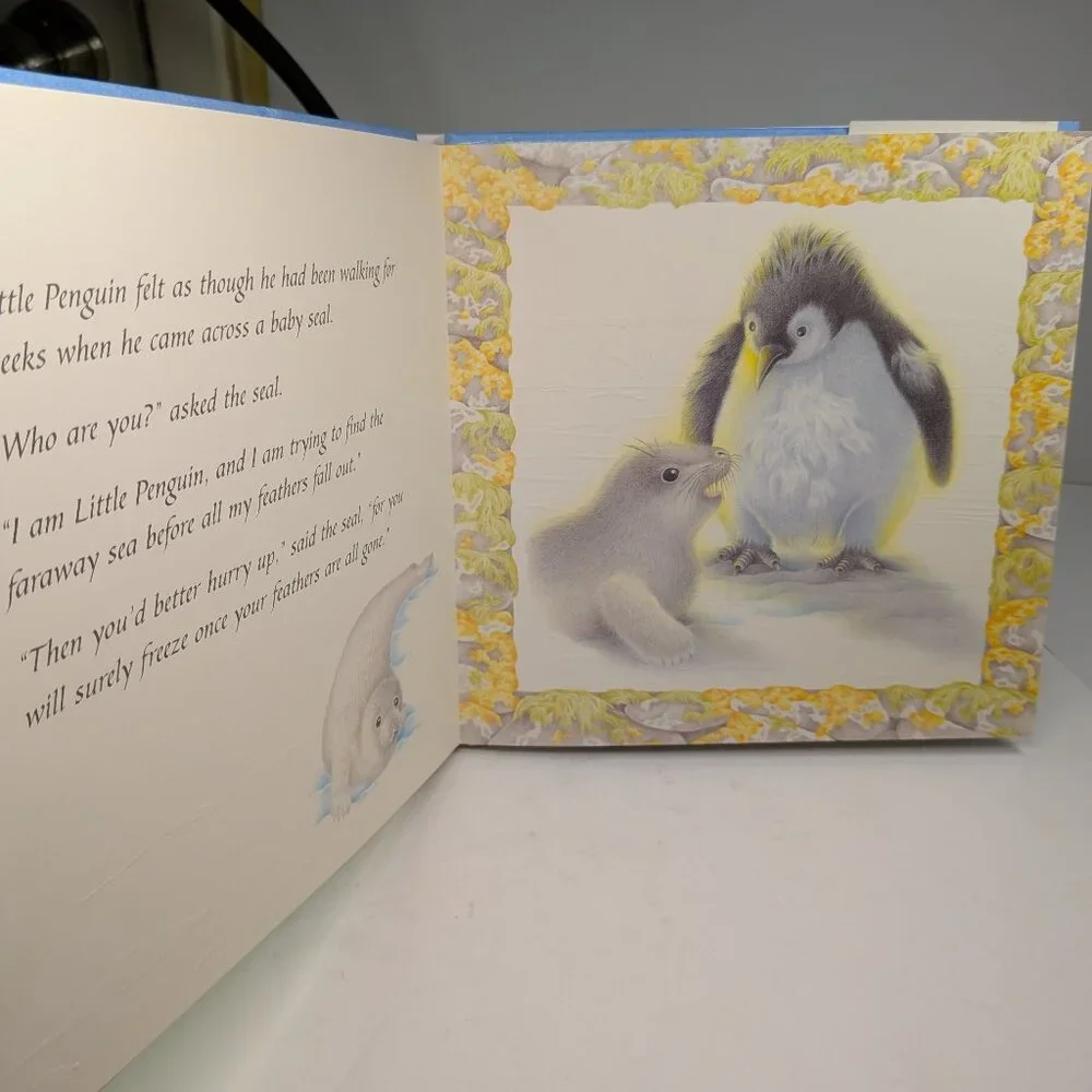 The Little Penguin hardback EMBOSSED book and Audio CD Scholastic